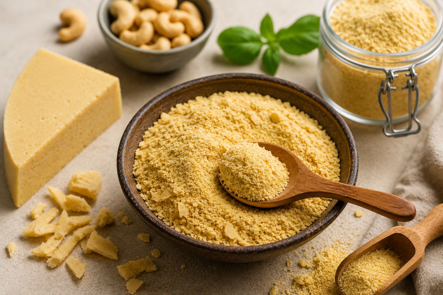 Queso vegano en polvo (plant-based)